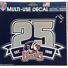 25th Anniversary Decal